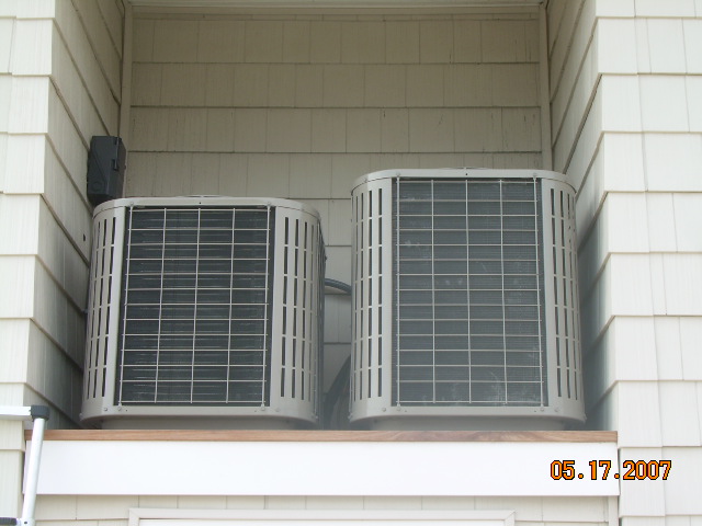 air conditioner condenser. These air conditioning